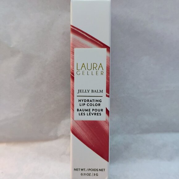 Laura Geller Jelly Balm Hydrating Lip Color-  Shade 'Plum Happy'- NWT - Picture 4 of 7